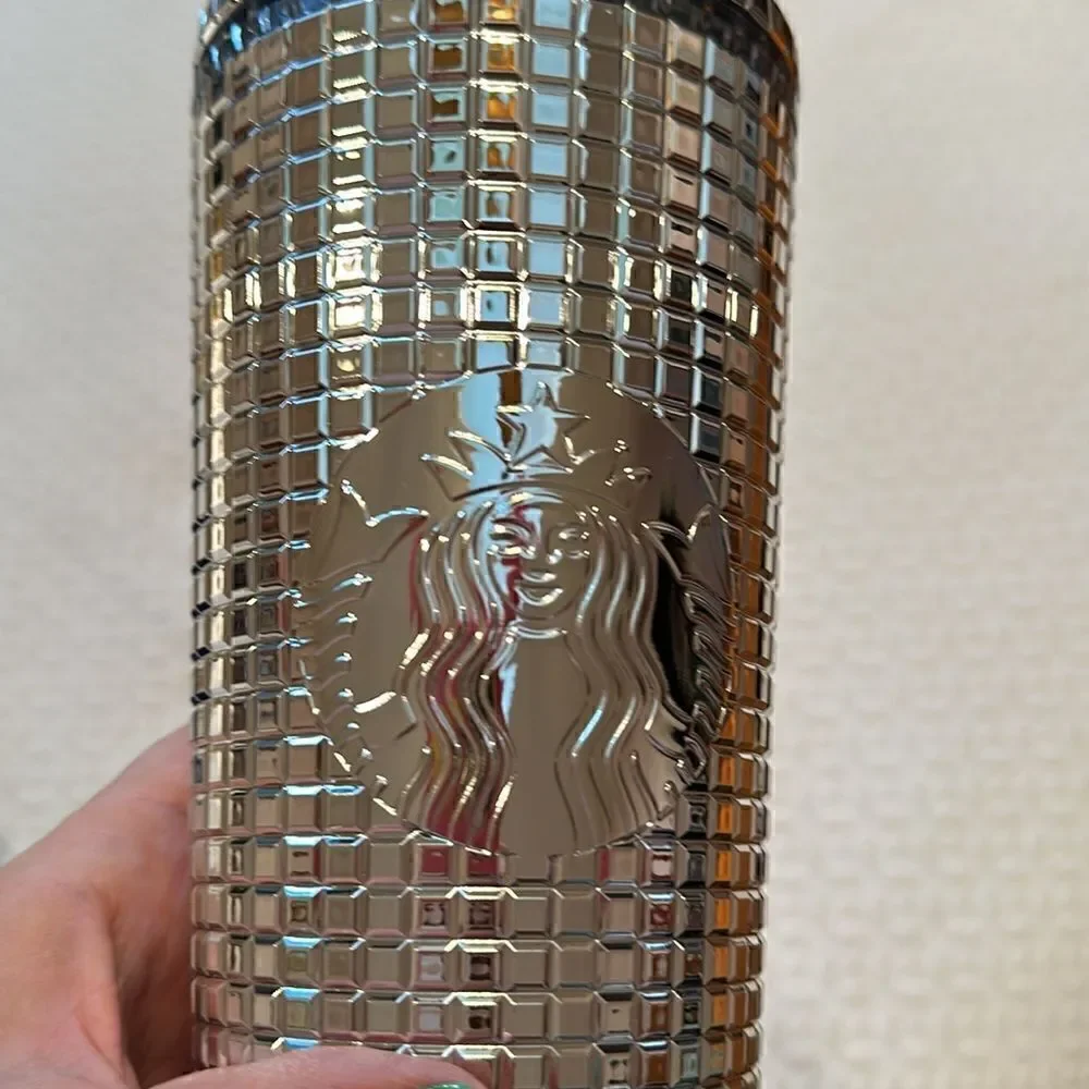 Starbucks 2023  Venti Tumbler - MIRRORBALL SILVER 24 oz